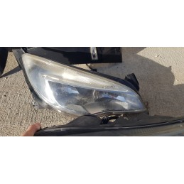 OPEL ASTRA J MUSATA FRONTALE PARAURTI COFANO PARAFANGO FANALI RADIATORI