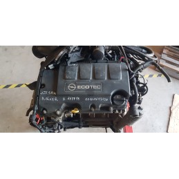 OPEL ASTRA J MOTORE MONOBLOCCO INIETTORI TESTATA P5 A14XER VVT ECO 74kw 101cv
