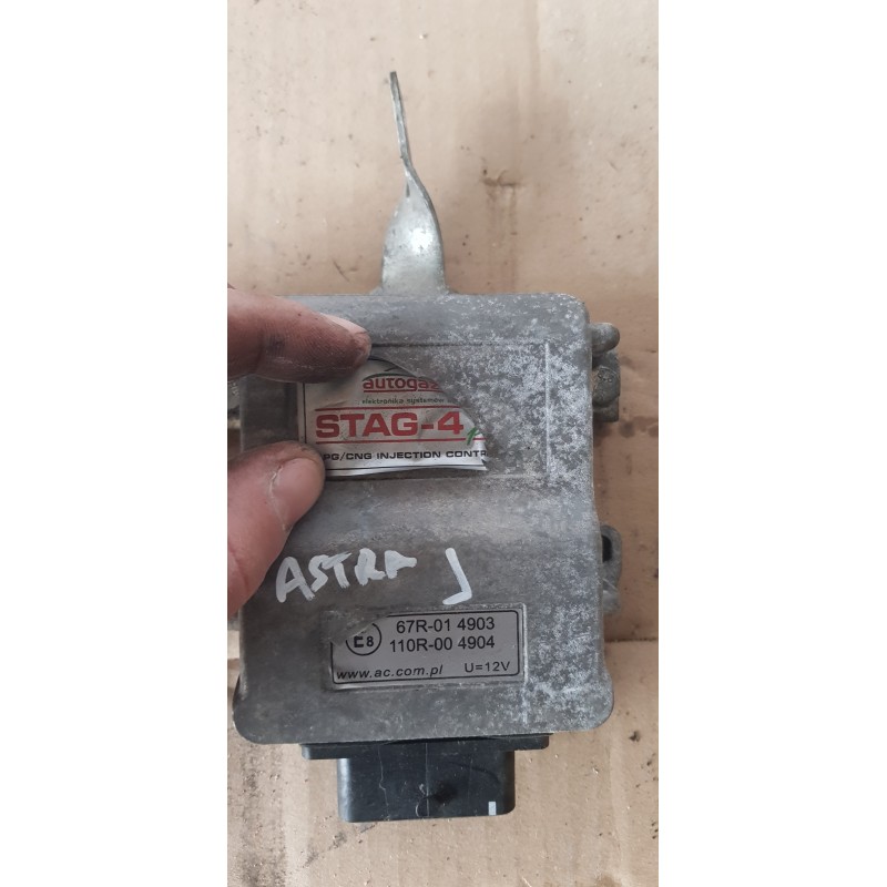 OPEL ASTRA J CENTRALINA IMPIANTO GAS AUTOGAS STAG-4 CNG 67R014903 110R004904