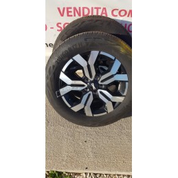 4x CERCHI IN LEGA CON GOMME PNEUMATICI DACIA DUSTER INT. 5x114,3 DA 17 POLLICI