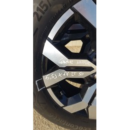 4x CERCHI IN LEGA CON GOMME PNEUMATICI DACIA DUSTER INT. 5x114,3 DA 17 POLLICI