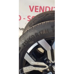 4x CERCHI IN LEGA CON GOMME PNEUMATICI DACIA DUSTER INT. 5x114,3 DA 17 POLLICI