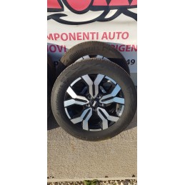 4x CERCHI IN LEGA CON GOMME PNEUMATICI DACIA DUSTER INT. 5x114,3 DA 17 POLLICI