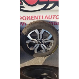 4x CERCHI IN LEGA CON GOMME PNEUMATICI DACIA DUSTER INT. 5x114,3 DA 17 POLLICI