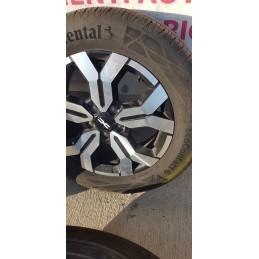 4x CERCHI IN LEGA CON GOMME PNEUMATICI DACIA DUSTER INT. 5x114,3 DA 17 POLLICI
