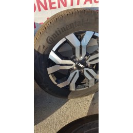 4x CERCHI IN LEGA CON GOMME PNEUMATICI DACIA DUSTER INT. 5x114,3 DA 17 POLLICI