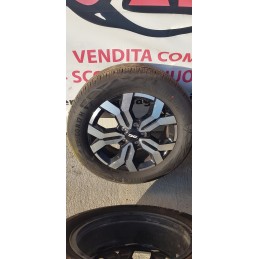 4x CERCHI IN LEGA CON GOMME PNEUMATICI DACIA DUSTER INT. 5x114,3 DA 17 POLLICI