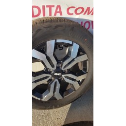 4x CERCHI IN LEGA CON GOMME PNEUMATICI DACIA DUSTER INT. 5x114,3 DA 17 POLLICI