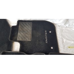 DACIA DUSTER 2S REST. SET TAPPETINI TAPPETO MOQUETTE ANT POST DX SX ORIGINALI